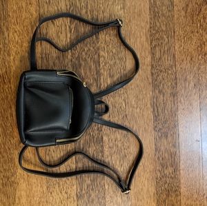 Small black backpack